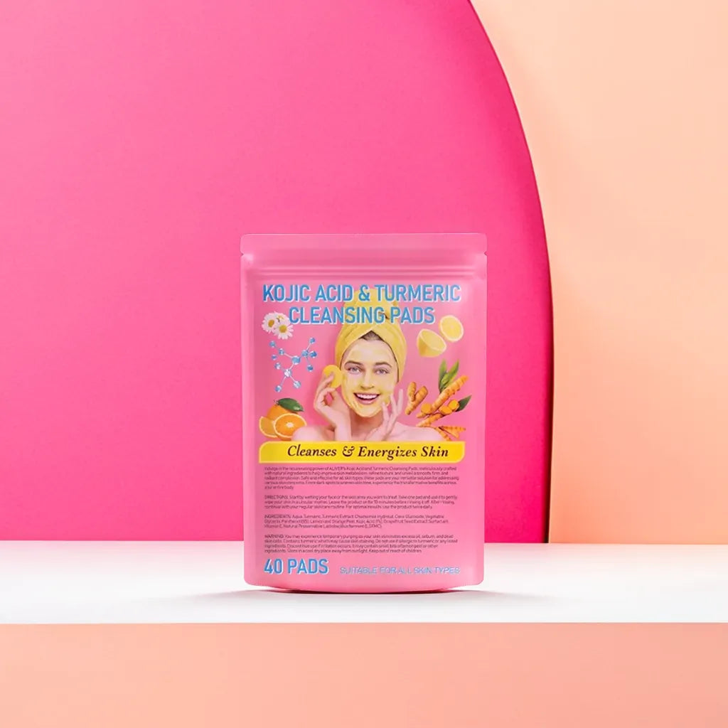 Muselabel™ Turmeric Kojic Acid Facial Cleansing Pads